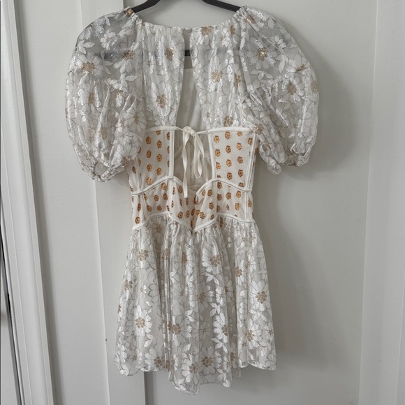 For Love And Lemons Lupita Mini Dress Size S - Picture 10 of 14
